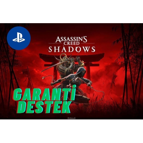  ASSASSİNS CREED SHADOWS PS5 + GARANTİ